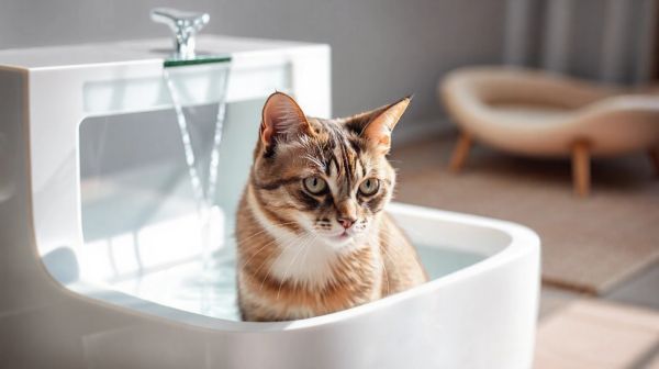 Les avantages d'une fontaine à eau filtrée pour votre chat