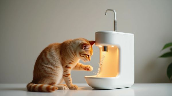 Pourquoi une fontaine à eau filtrée change l'hydratation de votre chat